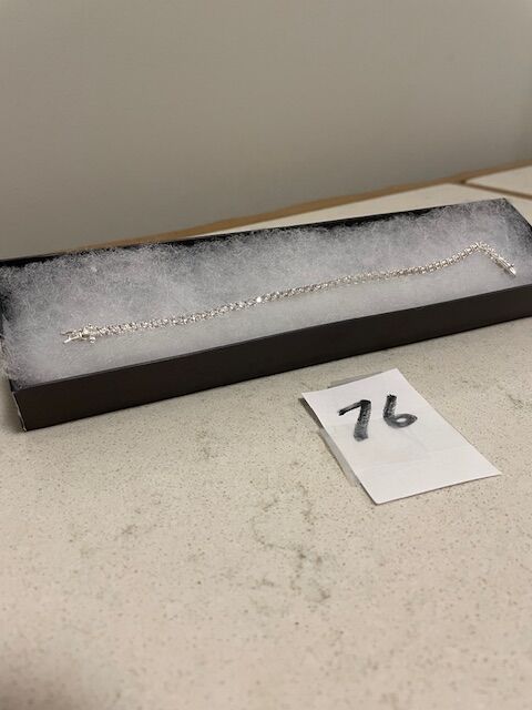 Limoges Lux Sterling Silver Bracelet - Value $150 (76)