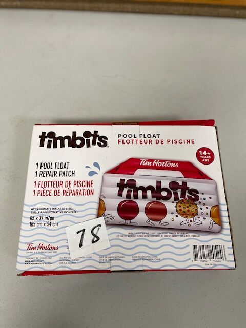 Timbit Pool Floatie - Value $30 (78)