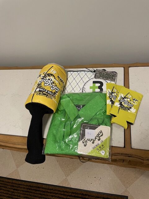 Triple Bogey Shirt, Towel, Driver Cover - Value $100 (90)